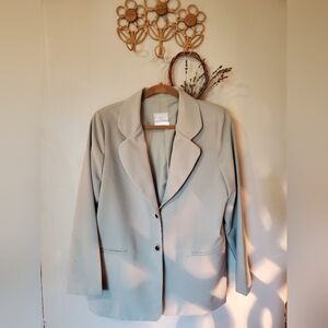 ♡ Vintage Swann Paris♡ sage green blazer